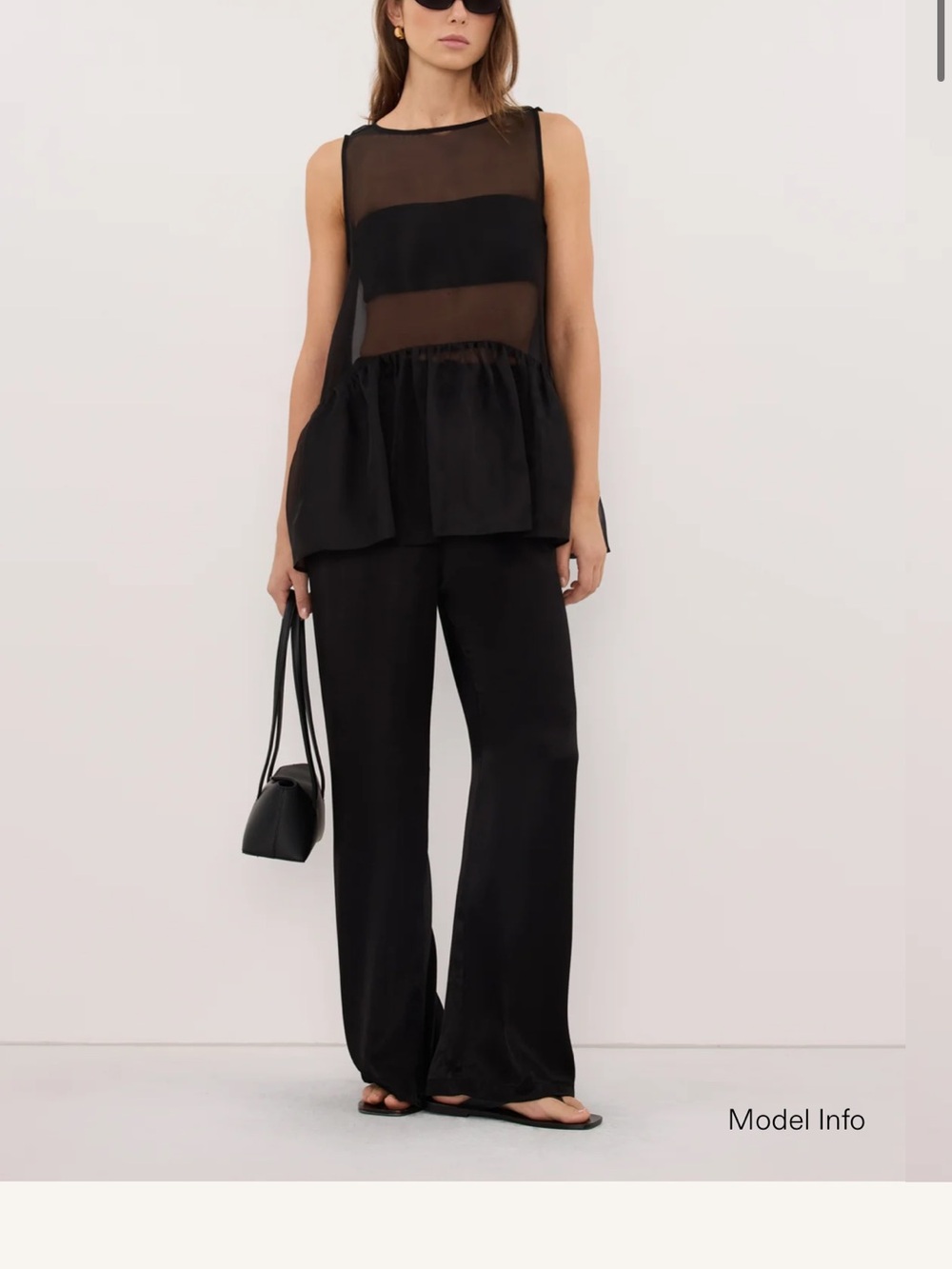 Dissh Sian organza top NWT